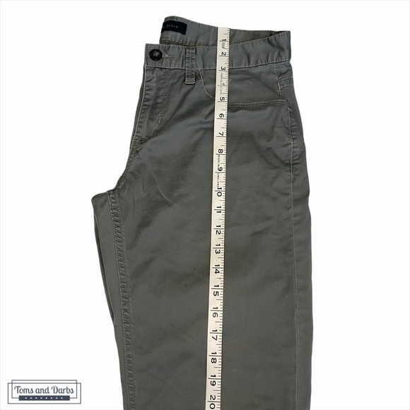 Perry Ellis Grey Men's Slim Fit Chino Pant - Picture 7 of 9